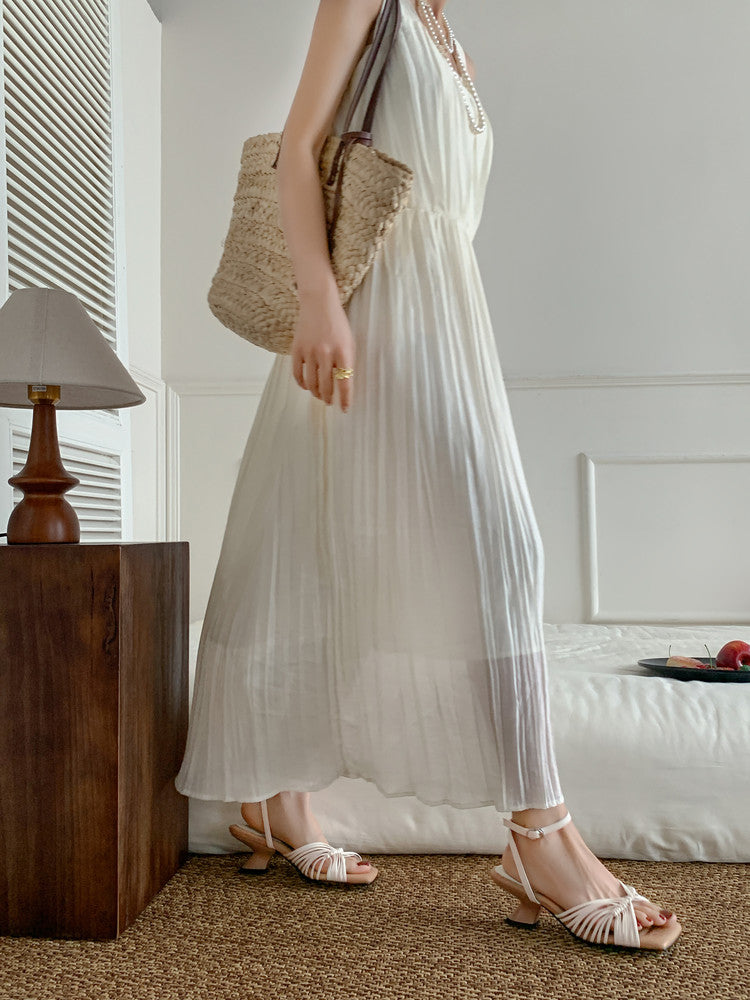 Karin Luna Handwoven Vacation Style~In stock Casual Versatile Sandals
