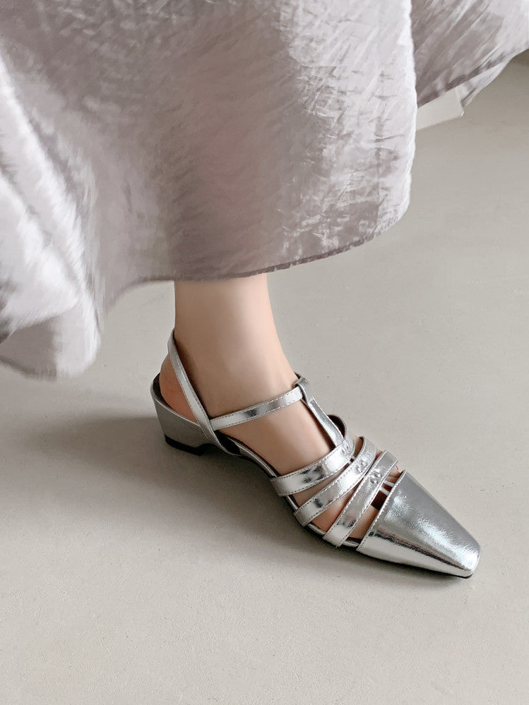 Karin Luna Classic Old Money Style Closed Toe Sandals