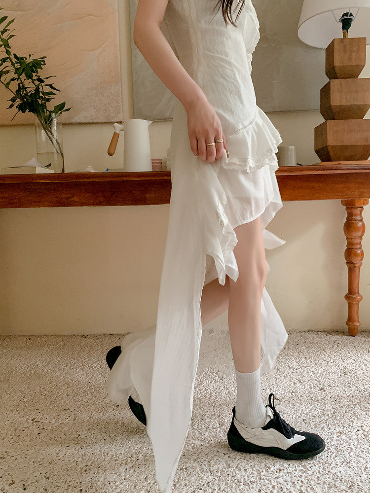 Karin Luna Casual Shoes Series~  In Stock Hot-Selling Versatile Lace-Up Deep Mouth Flats