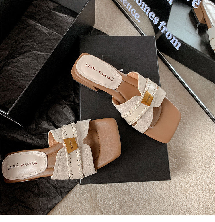 Karin Luna Hot Item Hot Item Comes with data plan included Flat woven style slippers