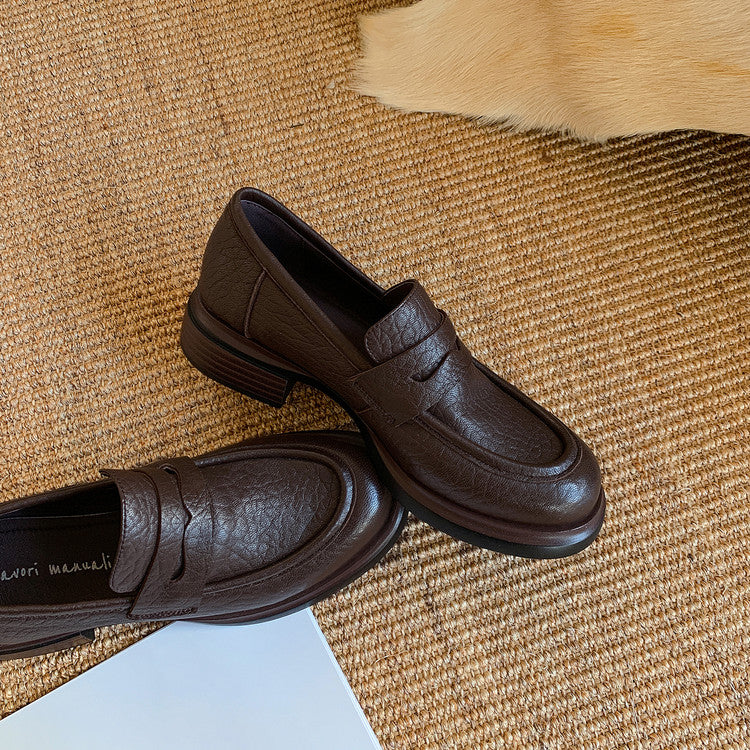 Karin Luna Classic Style British Style Loafers