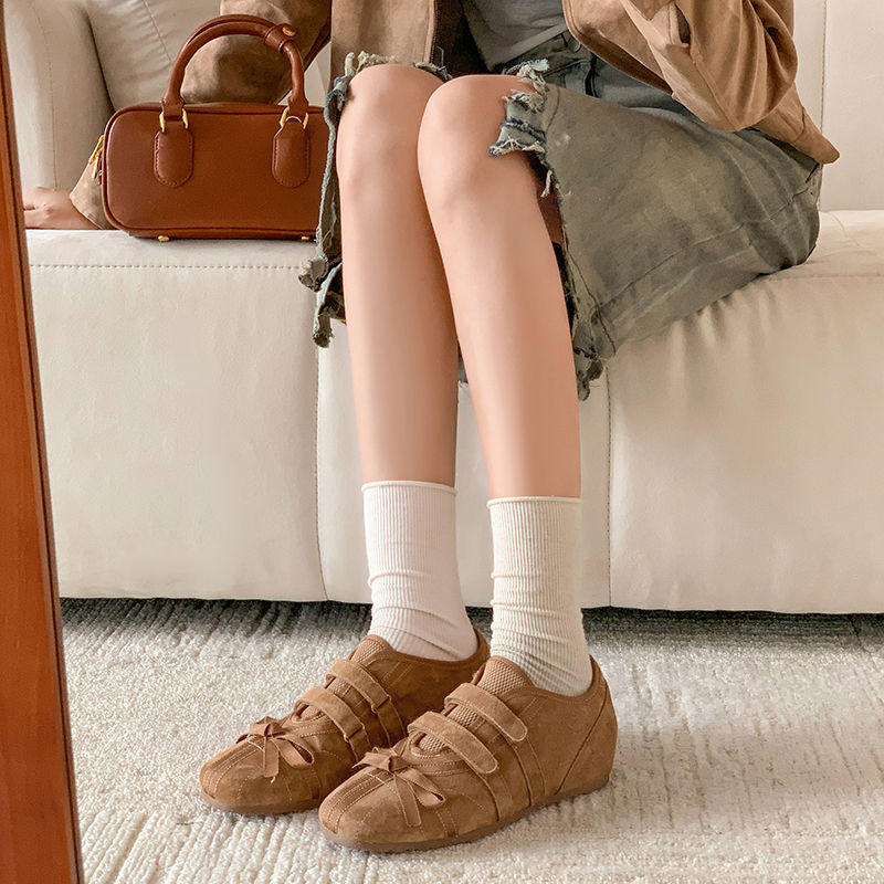 Karin Luna Casual Shoes Series~  In stock Hot-Selling Magic Tape Height-Increasing Deep Mouth Single Shoes