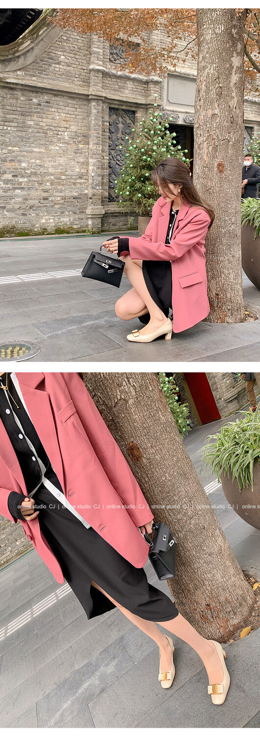 Karin Luna In Stock Spot Goods Classic Bestseller Ferragamo Full Leather Inside and Out Commuting Four Seasons Can Be Worn！