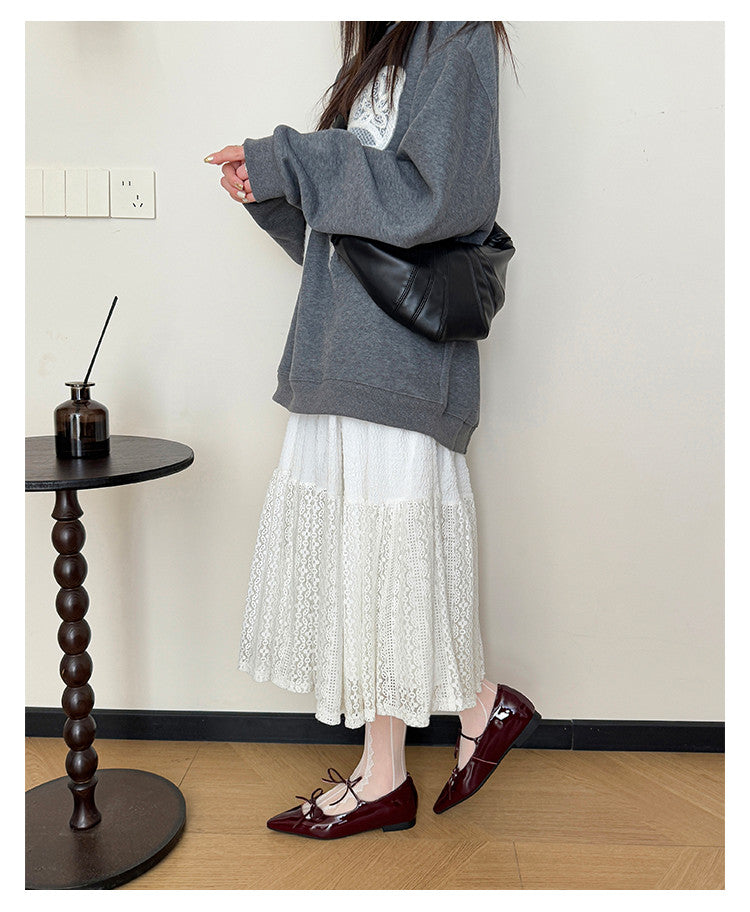 Karin Luna In Stock Spot Goods  Hot-selling Element Bowknot Square Toe Pointed Toe Single Shoes