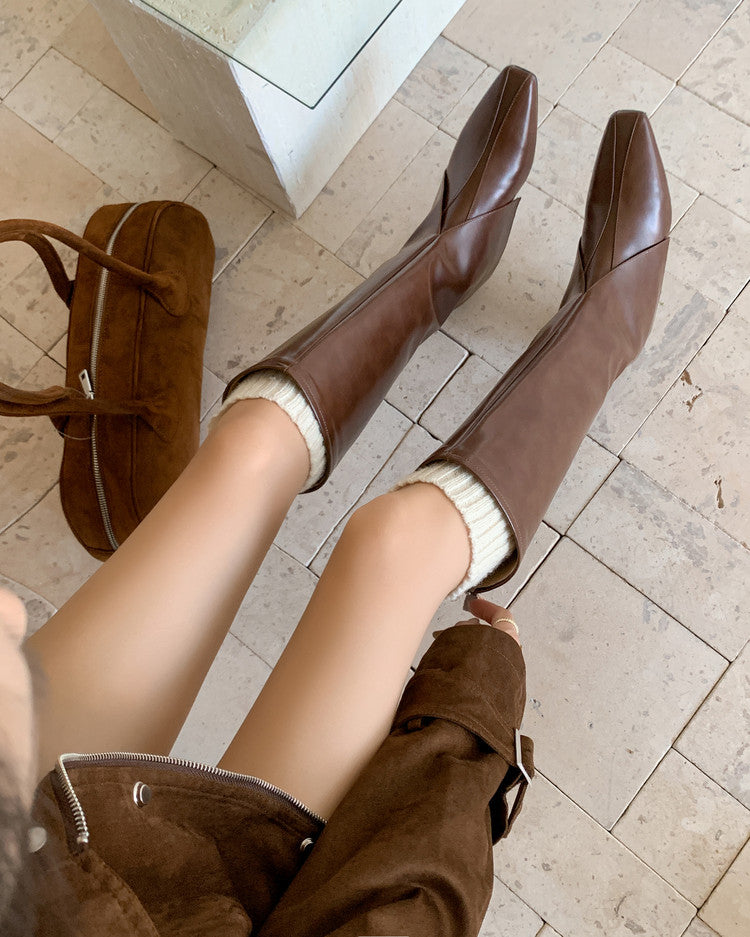 Karin Luna In Stock In-stock Thigh Circumference Inner Height Increase Long Boots