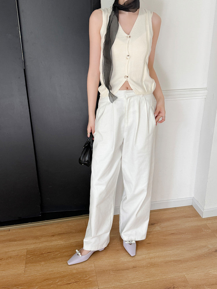 Karin Luna In Stock In Stock Sweet Bowknot Small Square Toe Chunky Heel Closed-toe Elegant Retro Sandals