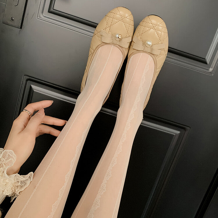 Karin Luna In Stock Spot Goods  Dior's popular retro flat rhombus-pattern granny shoes First Layer Sheepskin Full leather inside and out