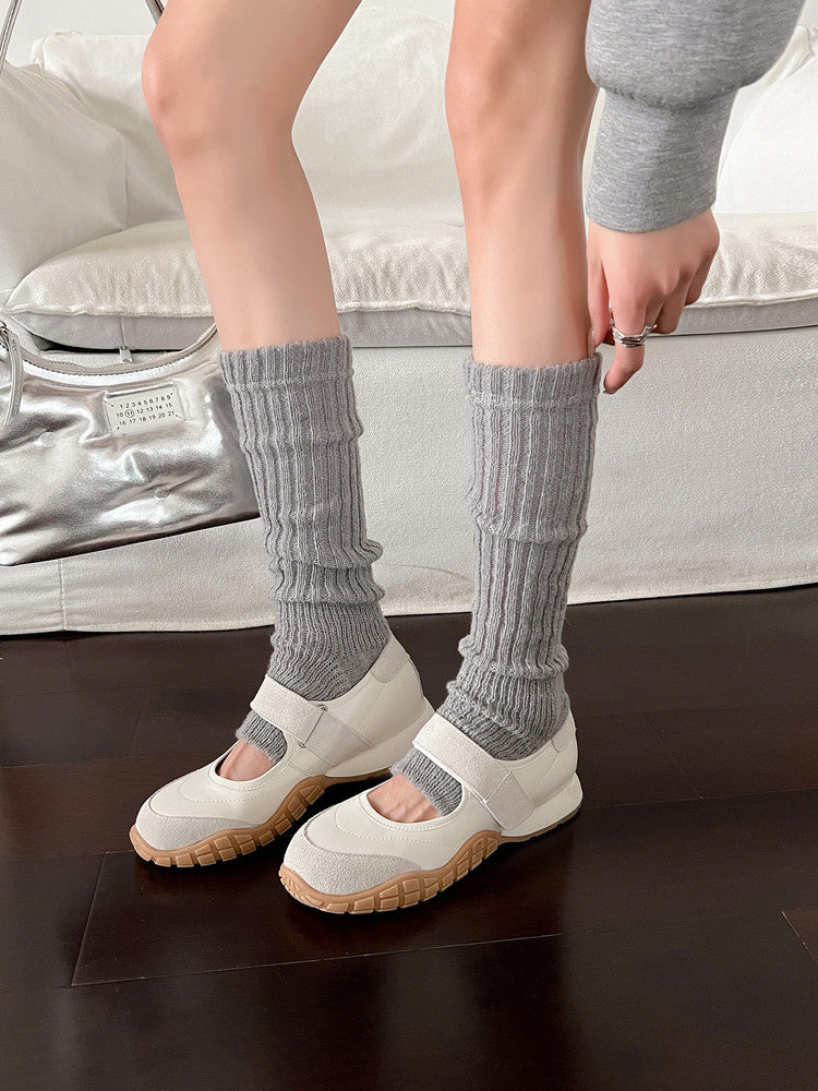 Karin Luna Casual Sports Bottom  Magic Tape Round Toe Casual Style Single Shoes