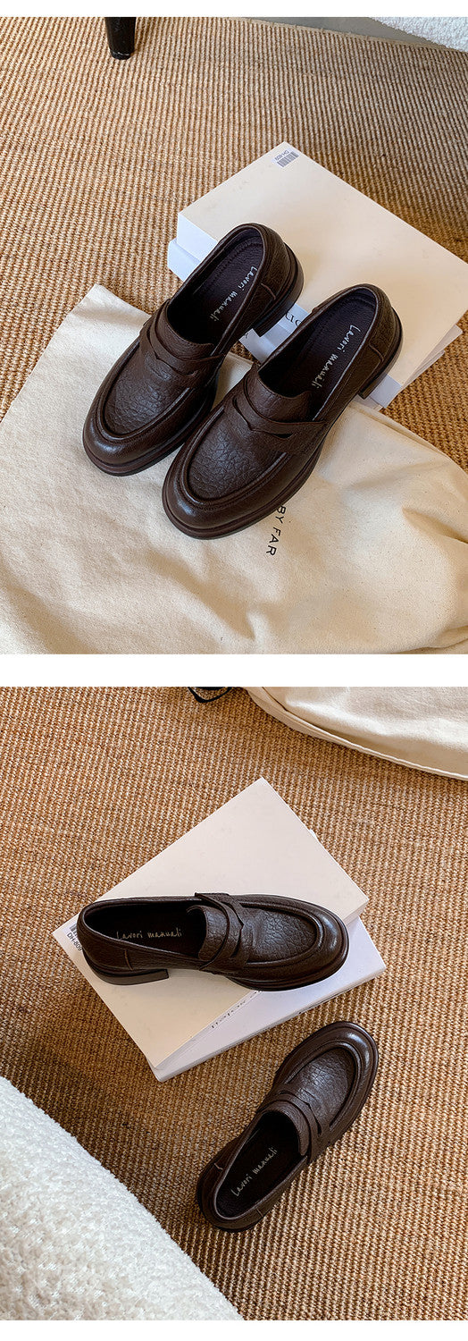 Karin Luna Classic Style British Style Loafers