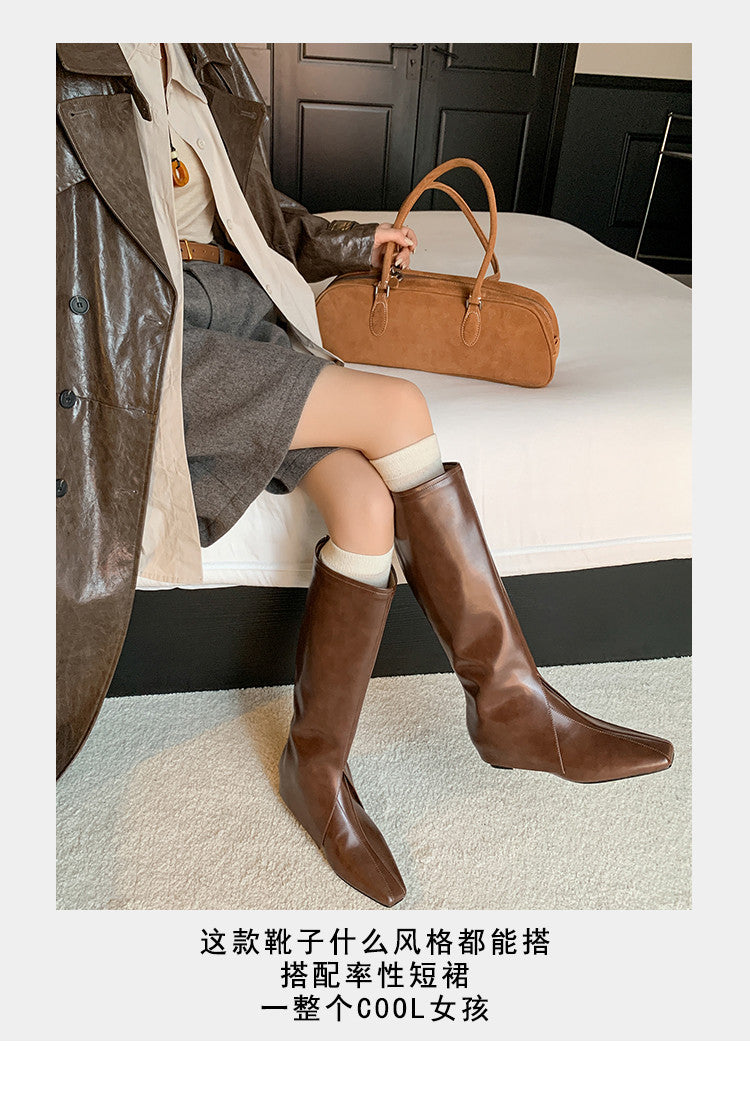 Karin Luna In Stock In-stock Thigh Circumference Inner Height Increase Long Boots