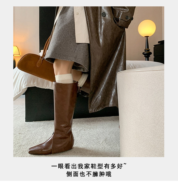 Karin Luna In Stock In-stock Thigh Circumference Inner Height Increase Long Boots
