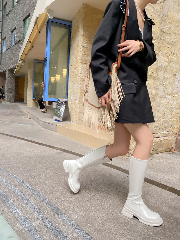 Karin Luna In Stock Versatile Round-Toe Riding Boots
