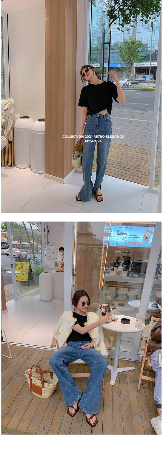 Karin Luna Classic Style  In stock  Basic Versatile Cross Strap High Heel Sandals