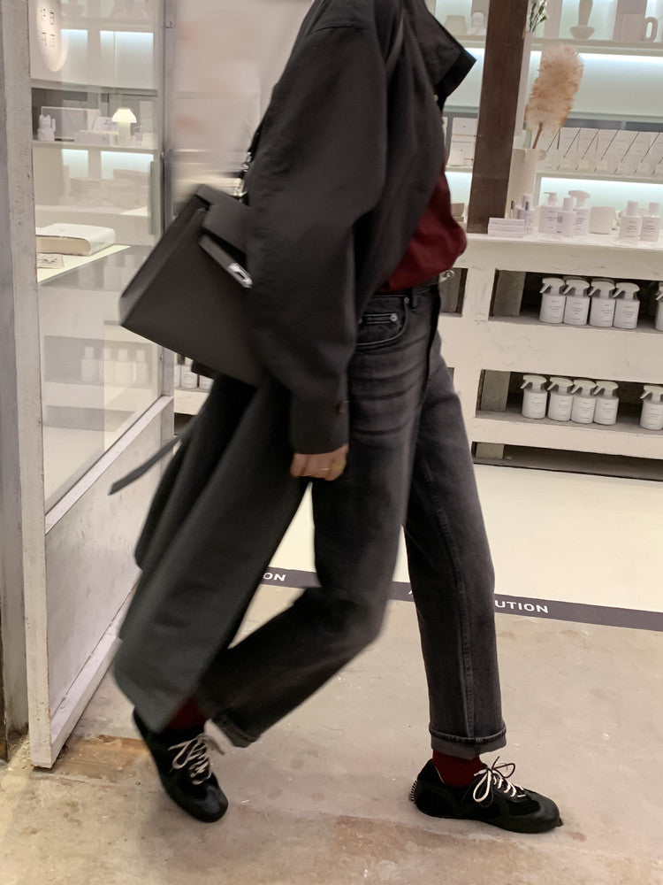 Karin Luna In Stock Spot Goods Casual Style Suede Lace-Up Height-Increasing Popular Single Shoes