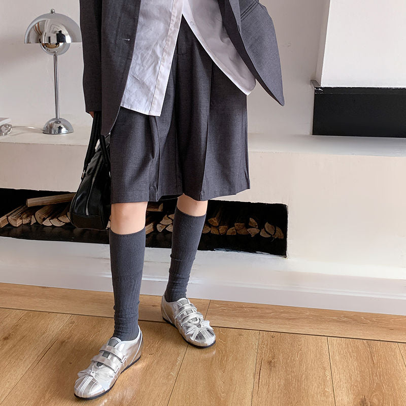 Karin Luna Casual Shoes Series~  In stock Hot-Selling Magic Tape Height-Increasing Deep Mouth Single Shoes