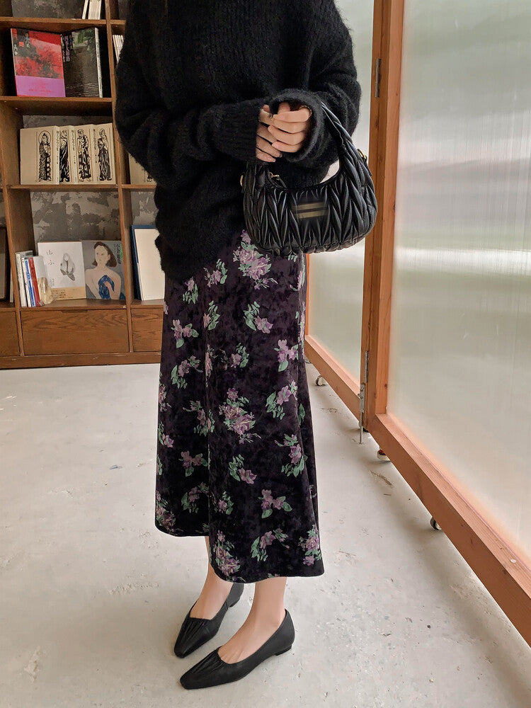 Karin Luna fell in love at first sight~ Spot Goods  Spot Goods Vintage Wrinkled Hollow Soft Sheepskin Elegant Versatile Single Shoes