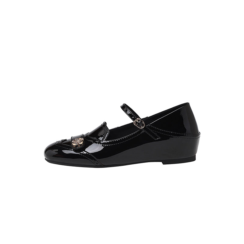 Karin Luna In Stock In Stock Vintage Mary Jane Series·Single Strap Flats