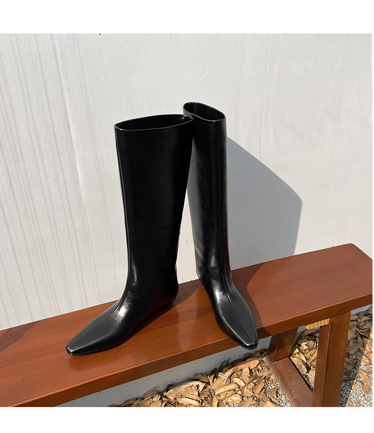 Karin Luna Retro Style  Flat Long Boots