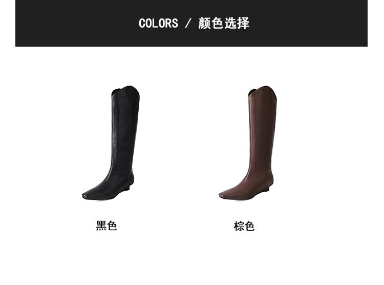 Karin Luna In Stock Spot Goods  Pointed Toe v Slimming Western Boots