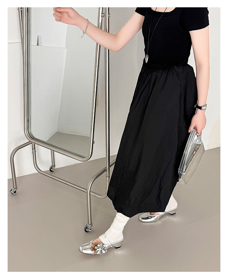 Karin Luna In Stock Spot Goods  Full-grain leather inside and out  Ultra Exquisite Round Toe Hidden Heel Closed-Toe Slippers