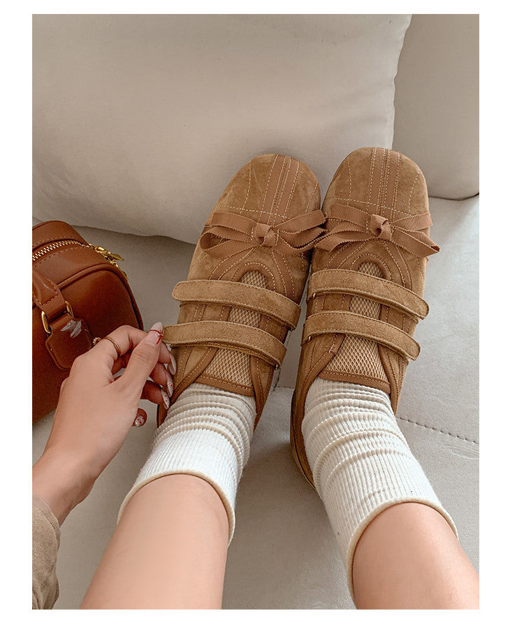 Karin Luna Casual Shoes Series~  In stock Hot-Selling Magic Tape Height-Increasing Deep Mouth Single Shoes