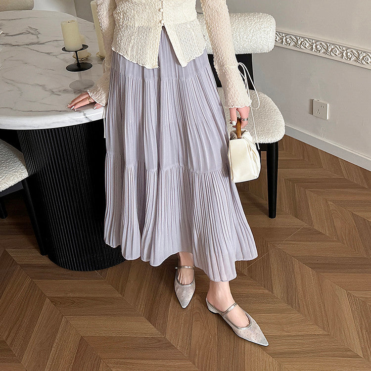 Karin Luna In Stock Spot Goods  Breathable Mesh Fabric Embellished Hand Drill Pointed Toe Slippers