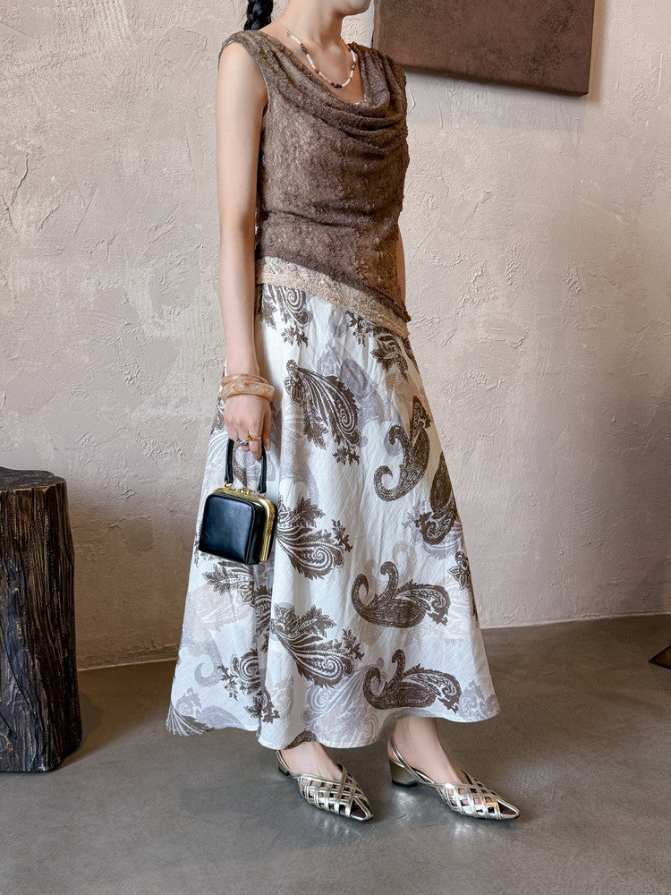 Karin Luna Braided Style ~Cross-woven Pointed Toe Closed-toe Sandals