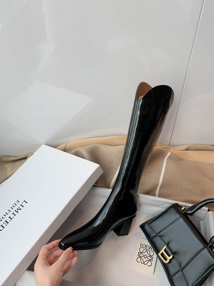 Karin Luna In Stock  Temperament Style v High Heel Long Boots