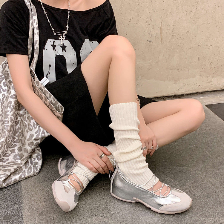Karin Luna Basic Versatile British Style Casual Lace-up Flats