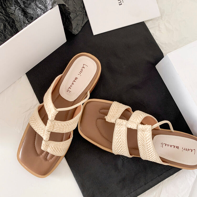 Karin Luna Hot-Selling Series~Resort style with inherent appeal Designed thong sandals