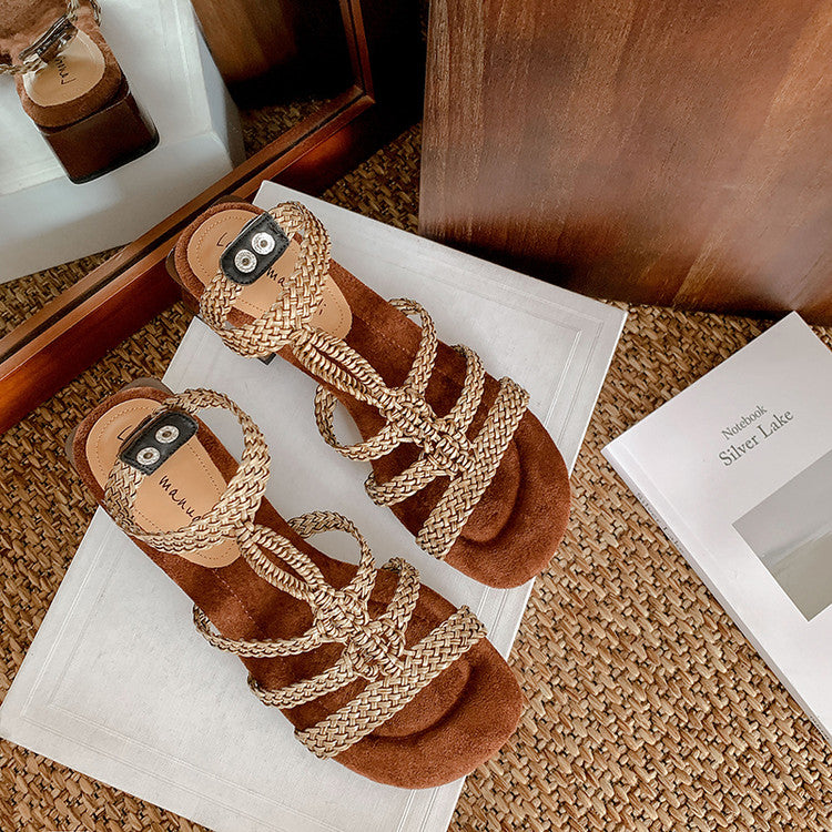 Karin Luna Bohemian Style~Sofa Insoles Casual Vacation Style Sandals