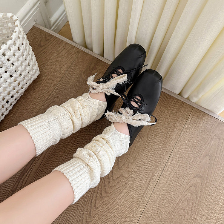 Karin Luna In Stock In Stock  Xiaohongshu Hot Sale Full Leather Round Toe Deep Mouth Single Shoes