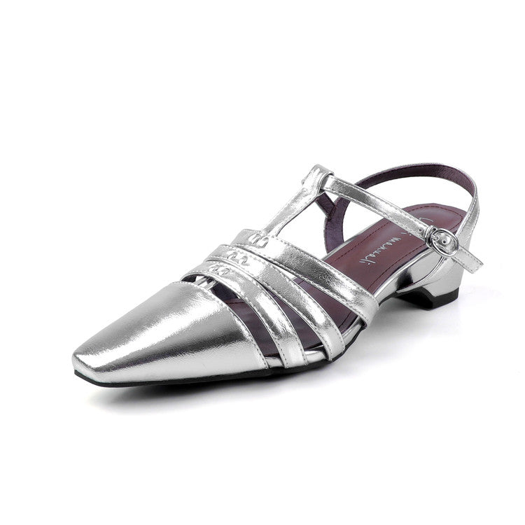 Karin Luna Classic Old Money Style Closed Toe Sandals