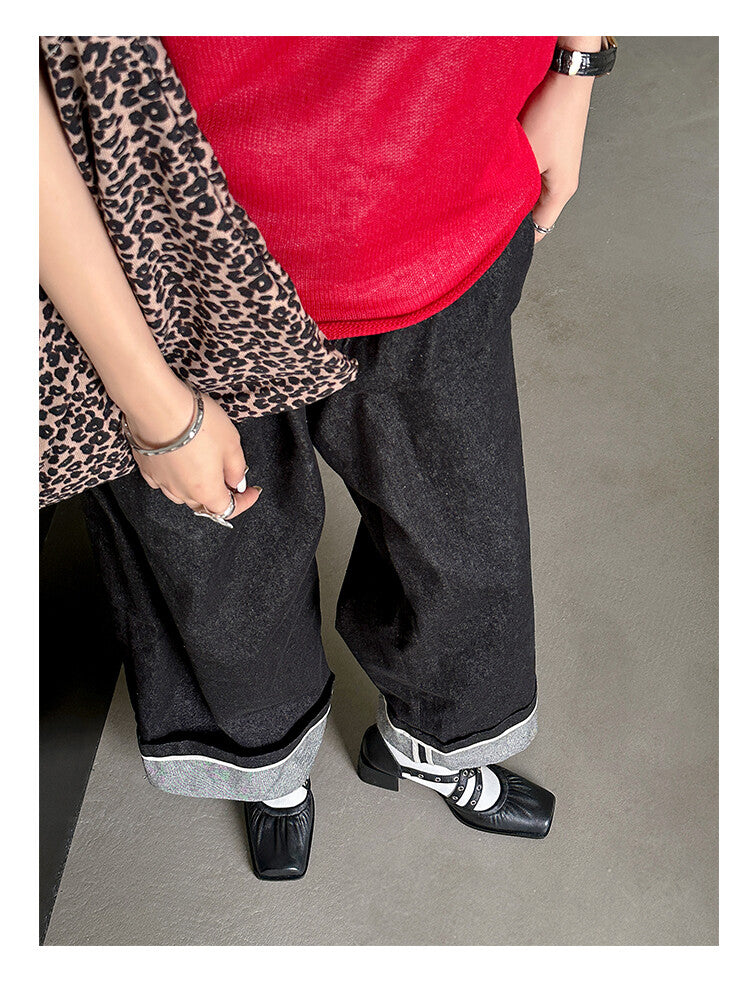 Karin Luna In Stock Spot Goods First Layer Sheepskin Cross Strap Rivet Square Toe Mary Jane Sandals