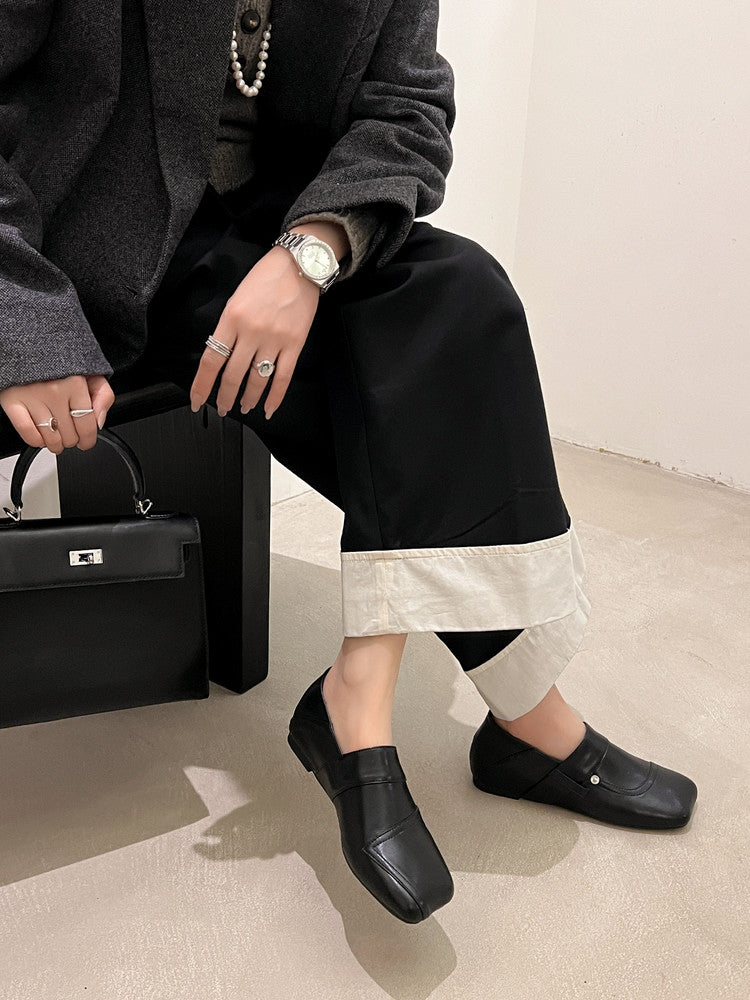 Karin Luna Casual Shoes Series~  In Stock Hot-Selling Versatile Lace-Up Thick-Soled Deep Mouth Single Shoes