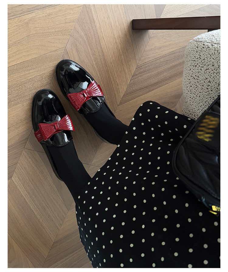 Karin Luna Casual Shoes Series~  In Stock Hot-Selling Sweet Bowknot Flats