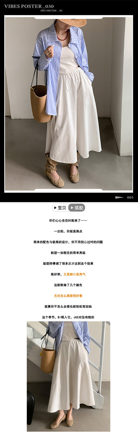 Karin Luna In Stock In Stock  Convertible Boots+Mary Jane  Sweet Bowknot Large Tube