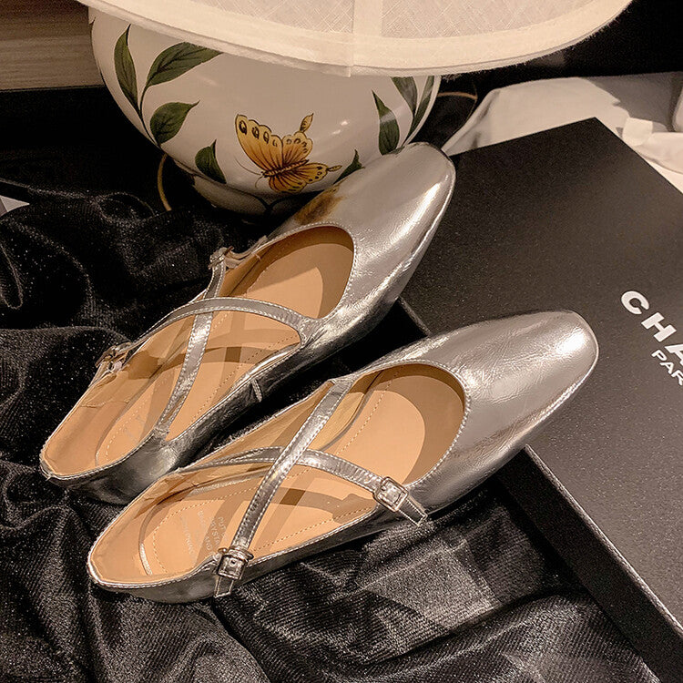 Karin Luna Bestseller Available for sale all seasons Mary Jane with built-in data Full Leather Single Shoes Go ahead with confidence