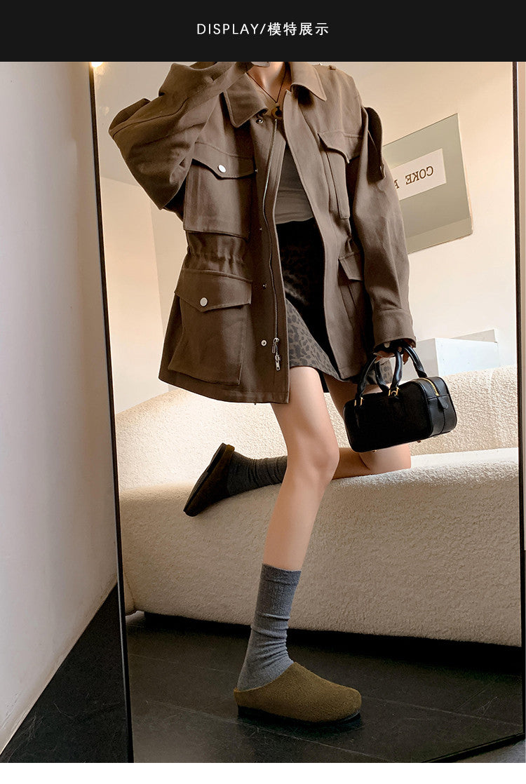 Karin Luna Full Layer Inside and Out~Spot Goods Spot Goods Basic Versatile Mules Slippers