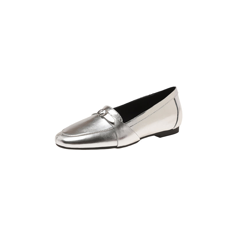 Karin Luna In Stock Spot Goods Basic Versatile British Style Single Shoes