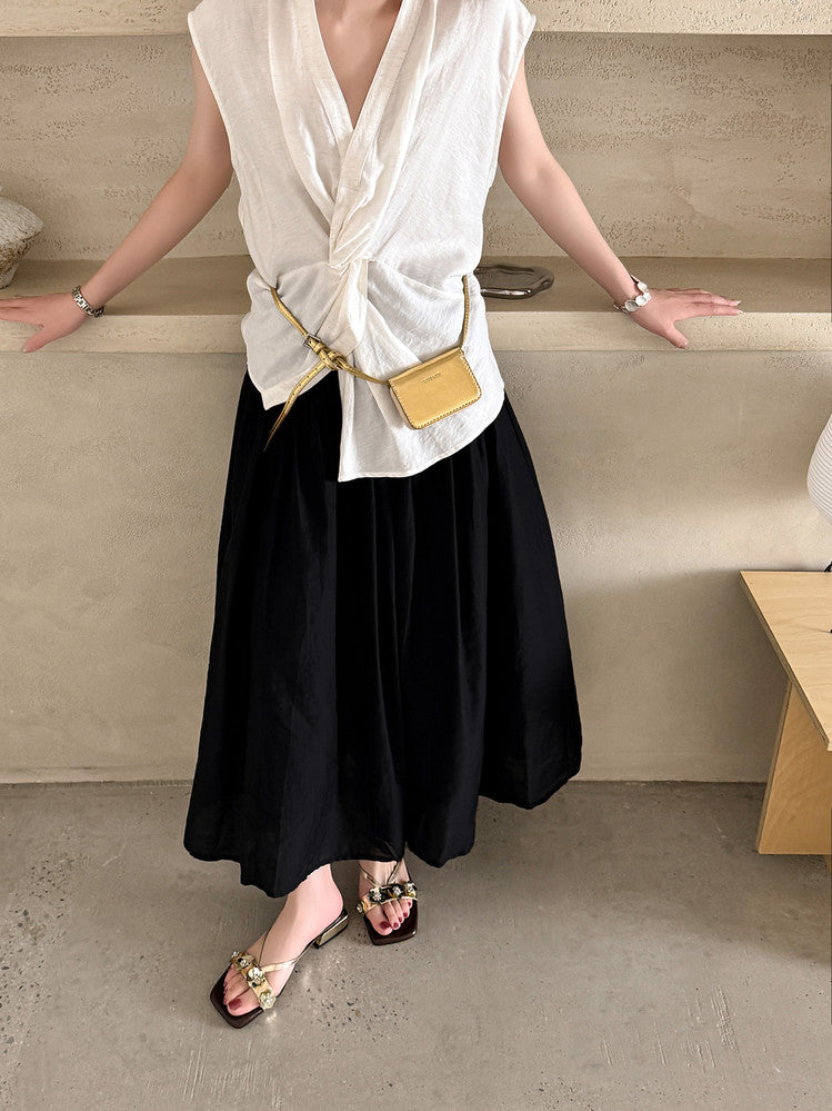 Karin Luna In Stock Spot Goods  One-Strap Sequin Floral Square-Toe Flat Slippers