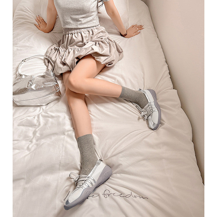 Karin Luna Casual Shoes Series~  In Stock Hot-Selling Versatile Lace-Up Casual Deep Mouth Flats