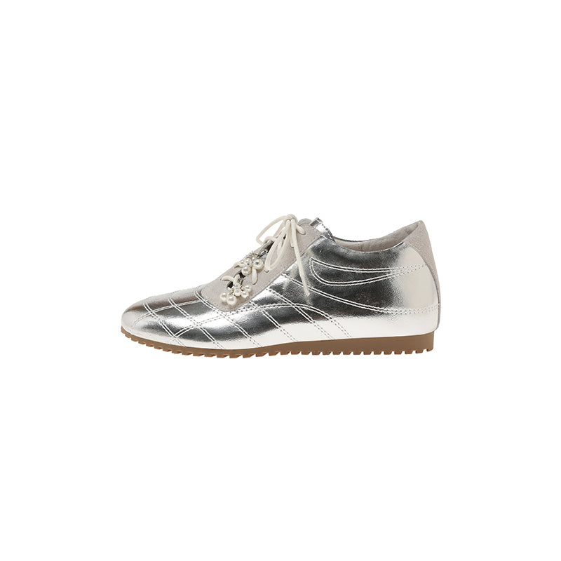 Karin Luna Casual Shoes Series~  In stock Xiaohongshu Hot-Selling Lace-Up Thick-Soled Deep Mouth Single Shoes