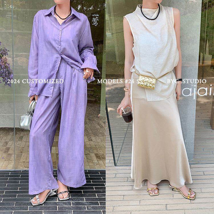 Karin Luna In Stock Spot Goods   Sequin One-Strap Irregular Heel Sofa Insole Sandals