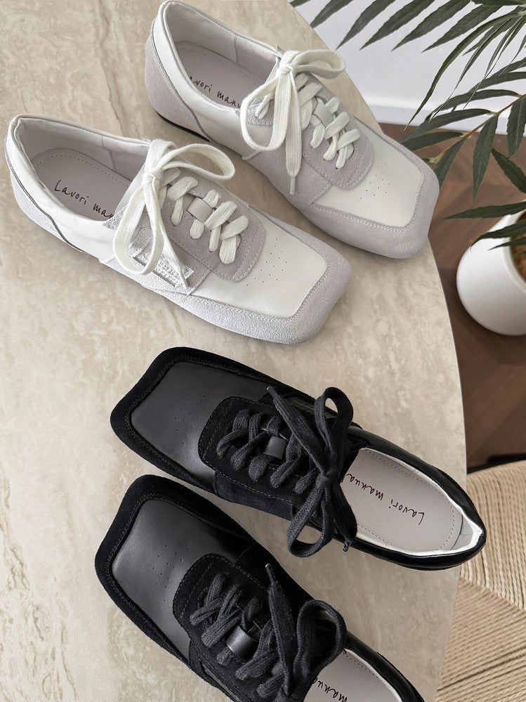 Karin Luna Casual Shoes Series~  In stock Lace-up Thick-soled Deep Mouth Single Shoes