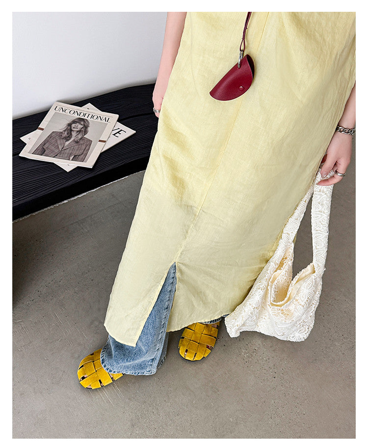 Karin Luna Full Layer Inside and Out~Basic Versatile Perforated Round Toe Birkenstock Slippers