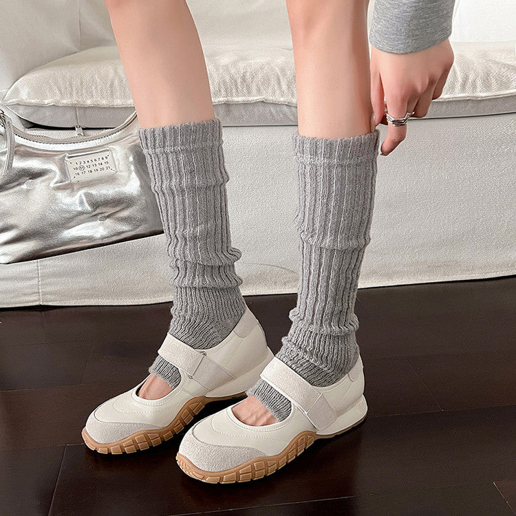 Karin Luna Casual Sports Bottom  Magic Tape Round Toe Casual Style Single Shoes