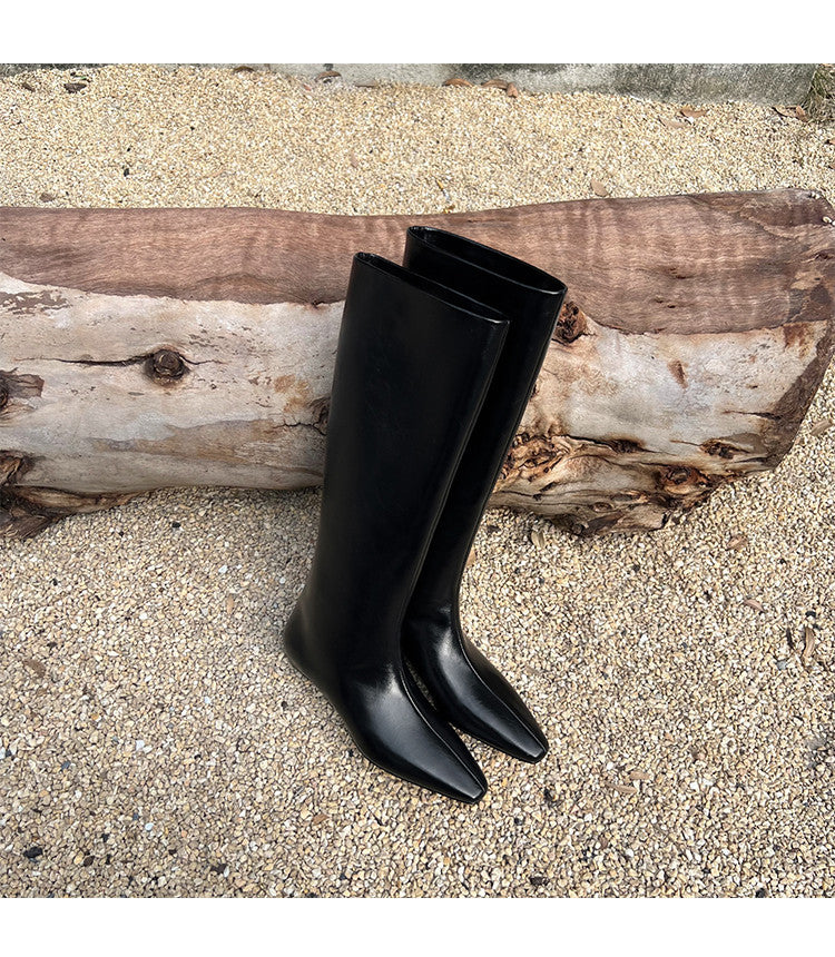 Karin Luna Retro Style  Flat Long Boots