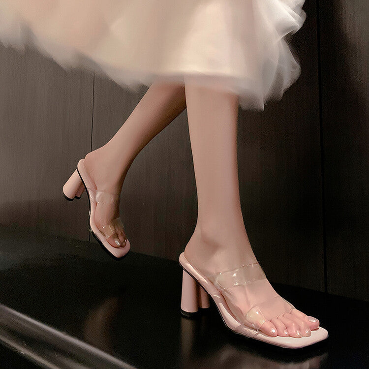 Karin Luna Cinderella's Crystal Shoes~Spot Goods Spot Goods  Increase height without tiring the feet Super Soft Sofa Transparent Slippers