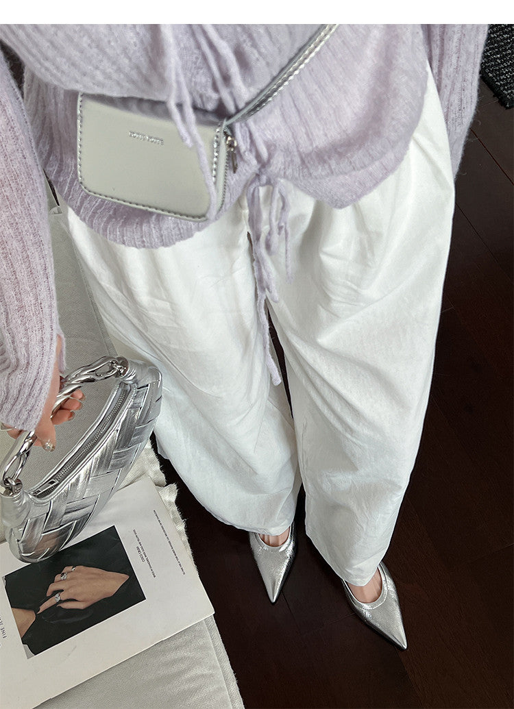 Karin Luna In Stock Spot Goods    Vintage Classic Style Shallow Mouth Single Shoes